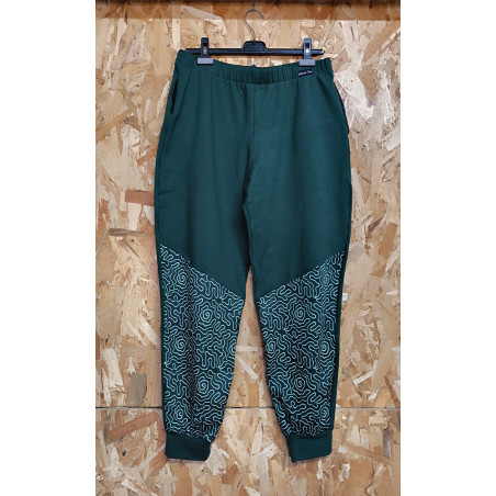 PANTALON LARGO VERDE