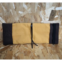 FUNDA GUIA MARRON AMARILLO