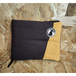 FUNDA GUIA MARRON AMARILLO