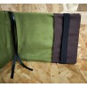 FUNDA GUIA MARRON VERDE