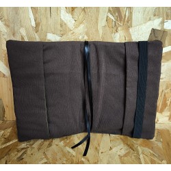 FUNDA GUIA VERDE MARRON VERTICAL