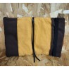 FUNDA GUIA MARRON AMARILLO VERTICAL