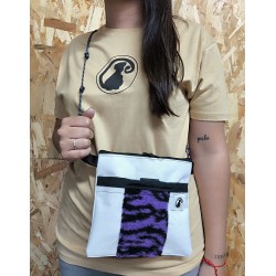 BOLSO PEQUEÑO BLANCO CEBRA