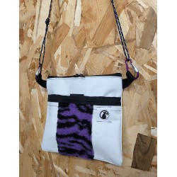 BOLSO PEQUEÑO BLANCO CEBRA