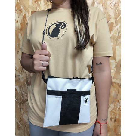 BOLSO PEQUEÑO BLANCO NEGRO