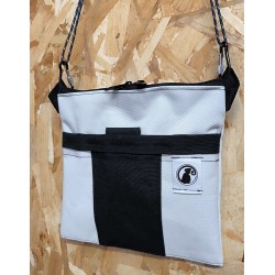 BOLSO PEQUEÑO BLANCO NEGRO