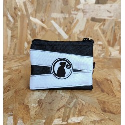 MONEDERO NEGRO BLANCO