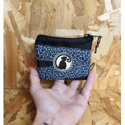 MONEDERO LEOPARDO AZUL