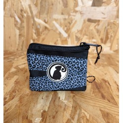 MONEDERO LEOPARDO AZUL