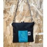 BOLSO PEQUEÑO NEGRO ESTAMPADO