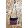 BOLSO PEQUEÑO LEOPARDO MORADO