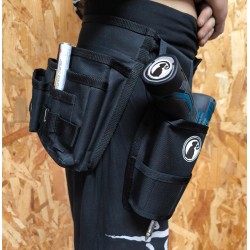 PISTOLERA CINTURON NEGRA