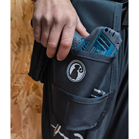 PISTOLERA CINTURON NEGRA