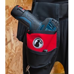 PISTOLERA CINTURON ROJO