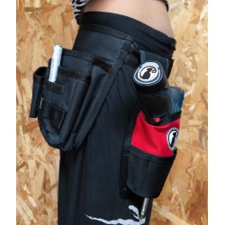 PISTOLERA CINTURON ROJO