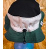 GORRO BUCKET VERDE BEIGE NEGRO