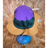 GORRO BUCKET AMARILLO VERDE MORADO