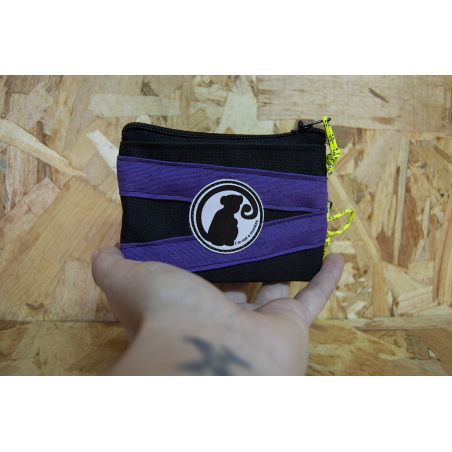 MONEDERO CORDURA MORADO