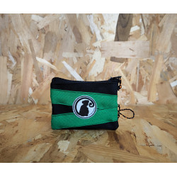 MONEDERO CORDURA VERDE MEDIO