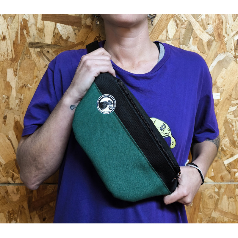 RIÑONERA CORDURA VERDE