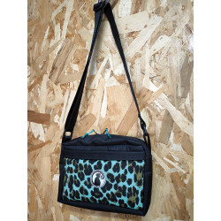 BOLSO ANIMAL PRINT AZUL