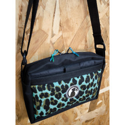 BOLSO ANIMAL PRINT AZUL